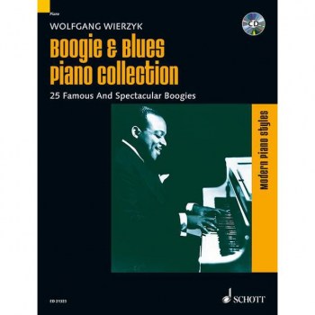 Schott-Verlag Boogie & Blues Piano Collect. Wolfgang Wierzyk,inkl. CD купить