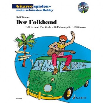 Schott-Verlag Der Folkband Rolf Tonnes, Gitarre купить