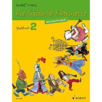 Schott-Verlag Die frohliche Klarinette 2 NEU Mauz, Spielbuch купить