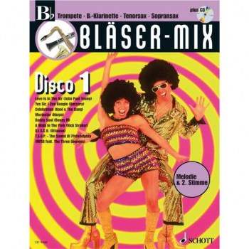 Schott-Verlag Disco, Bloser-Mix Play-along Bb-Instrumente купить