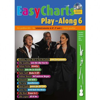 Schott-Verlag Easy Charts 6 Play-Along купить