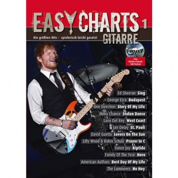 Schott-Verlag Easy Charts Gitarre 1 Jakut, mit CD купить