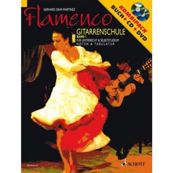 Schott-Verlag Flamenco Gitarrenschule 1 Buch, CD, DVD - Graf-Martinez купить