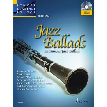 Schott-Verlag Jazz Ballads - Klarinette Juchem, Buch/CD купить