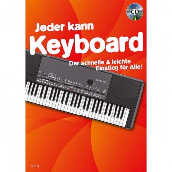 Schott-Verlag Jeder kann Keyboard Buch und CD купить