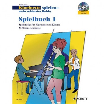 Schott-Verlag Klarinette spielen - mein schonstes Hobby 2 - Spielbuch mit CD купить