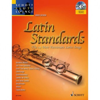 Schott-Verlag Latin Standards - Querflote Juchem, Buch/CD купить