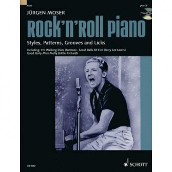 Schott-Verlag Rock 'n' Roll Piano Jorgen Moser,inkl. CD купить