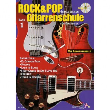 Schott-Verlag Rock & Pop Gitarrenschule Weiser, Buch und CD купить