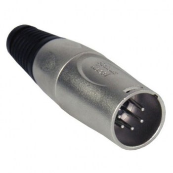 Schulzkabel S 1015 XLR-Stecker 5 polig Metallgeh., Spannzange, Tolle купить