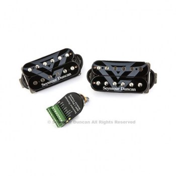 Seymour Duncan GUS G Blackouts BMP Set Black Neck & Bridge купить