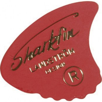 Sharkfin Plektrum donn (rot) Transp. 12er-Set купить