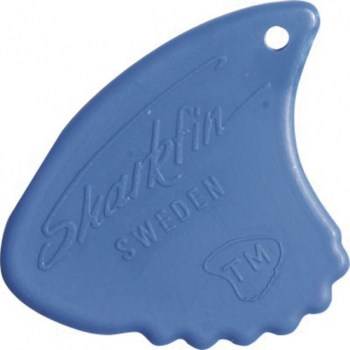 Sharkfin Plektrum hart (blau) mit Relief, 12er-Set купить