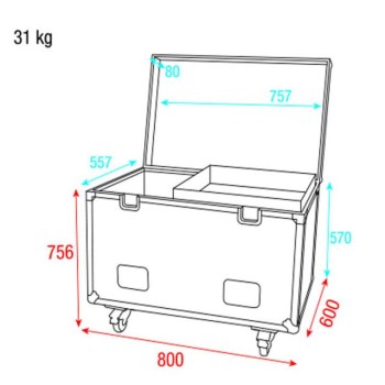 Showgear Multiflex Case 80 купить