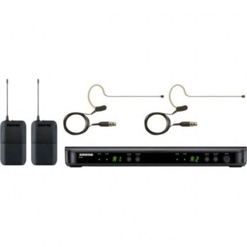 Shure BLX188E/MX53 S8, 823-832MHz Wireless Dual Earset System купить