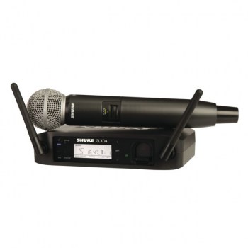 Shure GLXD24E/SM58 Z2, 2,4GHz Wireless Handheld System купить