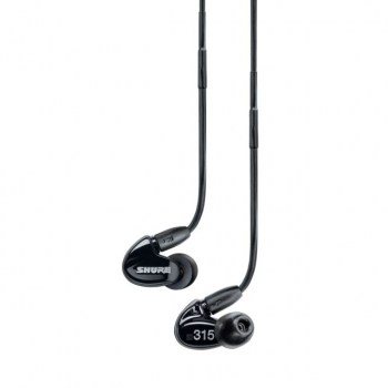 Shure SE 315-K In-Ear headphone, black купить