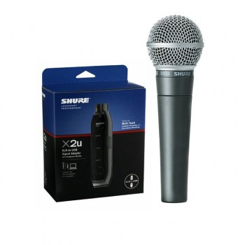 Shure SM58-X2U SM58 + X2U + USB Cable купить