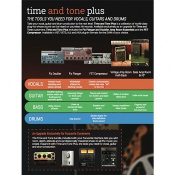 Softube Time and Tone Plus UP CODE Focusrite Exklusiv купить