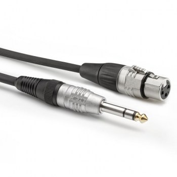 Sommer Cable HBP-XF6S-0030 XLR-Jack Cable 300mm (Black) купить