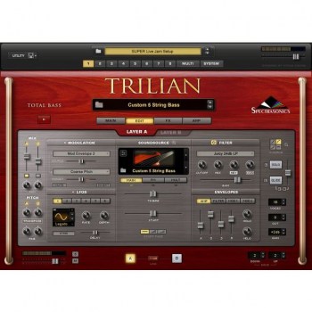 Spectrasonics Trilian Bass Software купить