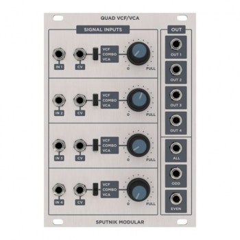 Sputnik Modular Quad VCF/VCA Quad Filter & VCA Modul купить