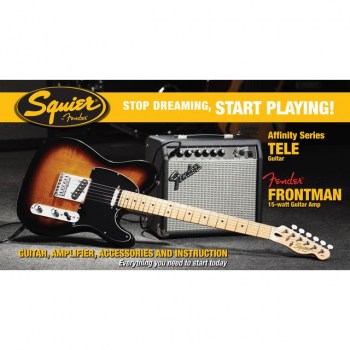 Squier by Fender SDSP Tele & Frontman 15G BB купить