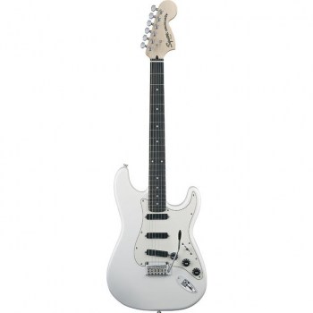 Squier by Fender Squier Deluxe Hot Rails Strat Olympic White купить