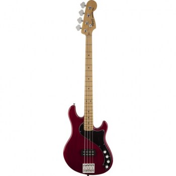 Squier by Fender Dlx. Dimension Bass IV MN CRT Crimson Red Transparent купить