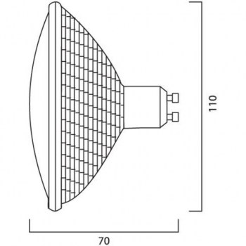 Sylvania Hi-Spot ES111 75W FL24° 240v купить