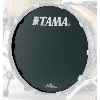 Tama Bass Drum Front Head BK24BMTT, 24", black, Starclassic logo купить