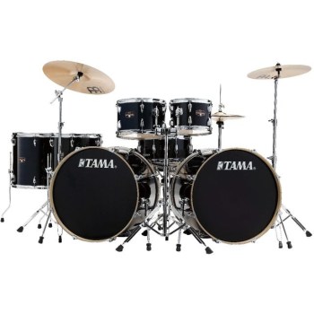 Tama IE72ZH8W-HBK Imperialstar Double Bass Kit Hairline Black купить