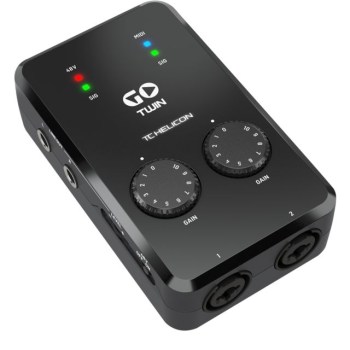 TC-Helicon GO TWIN 2 kanal Audio Interface купить