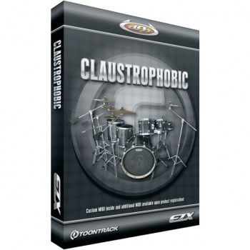 Toontrack EZX Claustrophobic Expansion for EZ Drummer /DVD купить