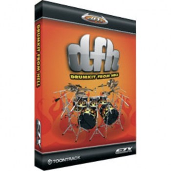 Toontrack EZX Drumkit from Hell Expansion for EZ Drummer /DVD купить