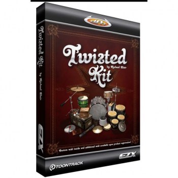 Toontrack EZX Twisted Kit Expansion for EZ Drummer /DVD купить