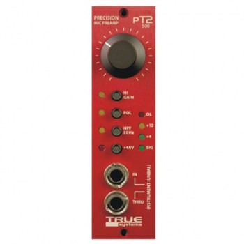 True Systems PT2-500 High Precision Preamp for 500er API Modul Block купить