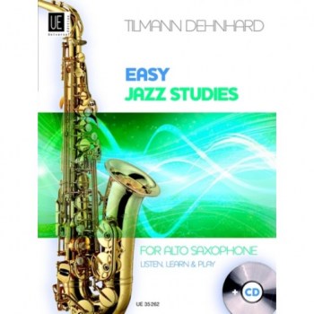 Universal Edition Easy Jazz Studies Alt-Sax,T. Dehnhard,Buch/CD купить