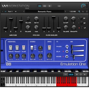 UVI Sounds & Software Emulation One CODE Software Synthesizer купить