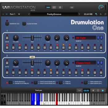 UVI Sounds & Software Emulation One CODE Software Synthesizer купить