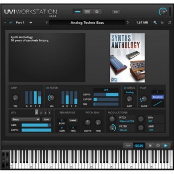 UVI Sounds & Software Synths Anthology CODE Software Synthesizer купить