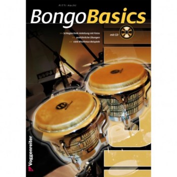 Voggenreiter Bongo Basics Pitti Hecht, Buch und CD купить