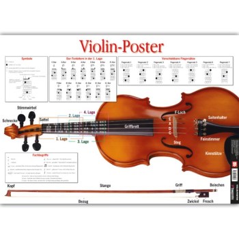 Voggenreiter Violin-Poster купить