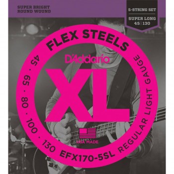 D`Addario EFX170-5SL SET BASS FLXST купить