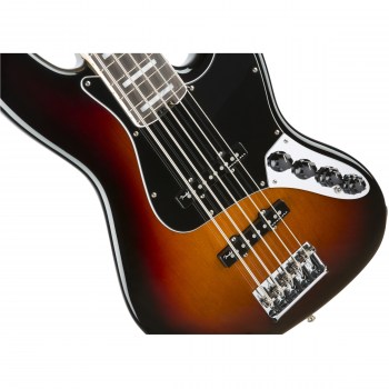 Fender American Elite Jazz Bass® V, Ebony Fingerboard, 3-Color Sunburst купить