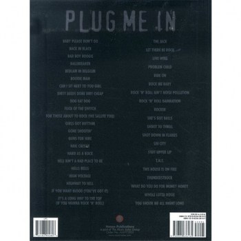 Wise Publications AC/DC - Plug Me In TAB купить