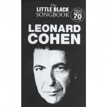 Wise Publications The Little Black Black Songbook: Leonard Cohen купить