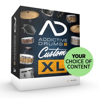 XLN Audio Addictive Drums 2 Custom XL Virtual Drum Instrument купить