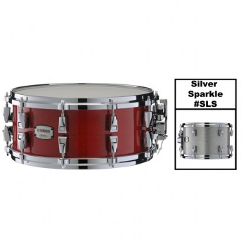 Yamaha Absolute Maple Hybrid Snare 14"x6, Silver Sparkle #SLS купить