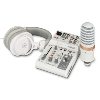 Yamaha AG03 MK2 Live Streaming Pack White купить